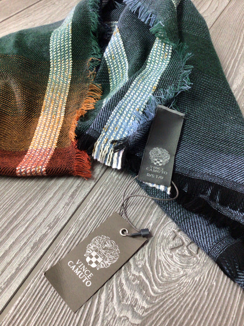 Vince Camuto Blue Multi New Wrap